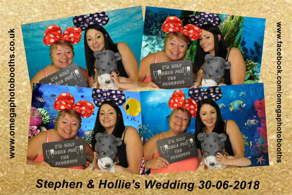 Stephen & Hollie's Wedding | View more photos from the event at gallery.omegaphotobooths.co.uk/u/OmegaPhotobooths/Stephen-Hollies-Wedding